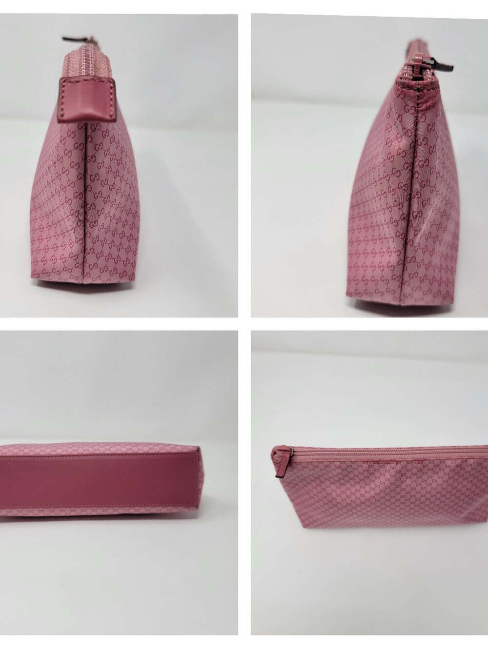 BUNDLE of 2 Gucci Microguccissima Cosmetic Case & Gucci 6 Keyring - Picture 7 of 7